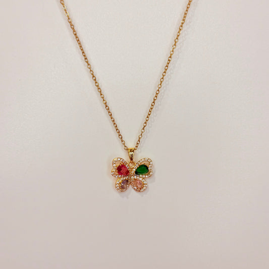 Butterfly Pendant Necklace