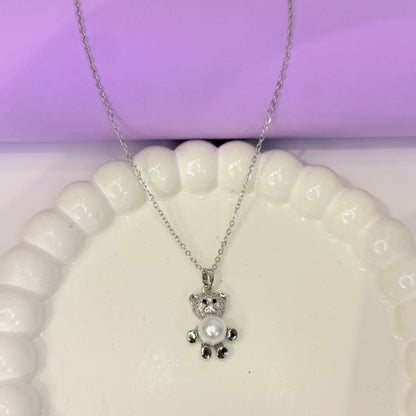 Teddy Pendant Necklace