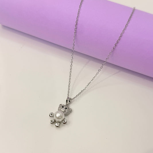Teddy Pendant Necklace