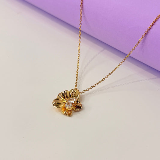 Flower Pendant Necklace