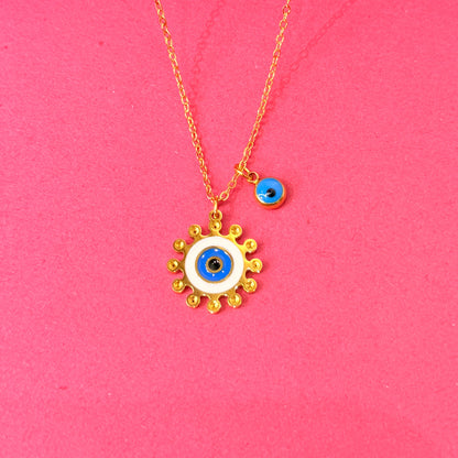 Evil eye charm Pendant Necklace