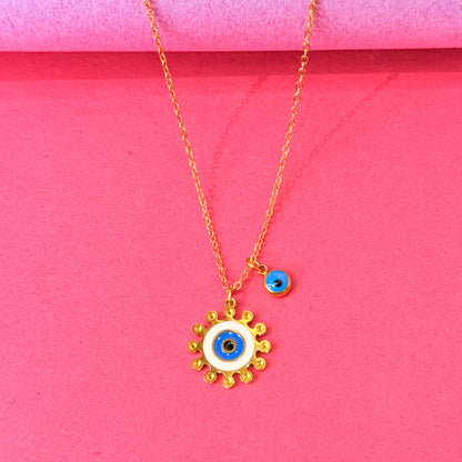 Evil eye charm Pendant Necklace