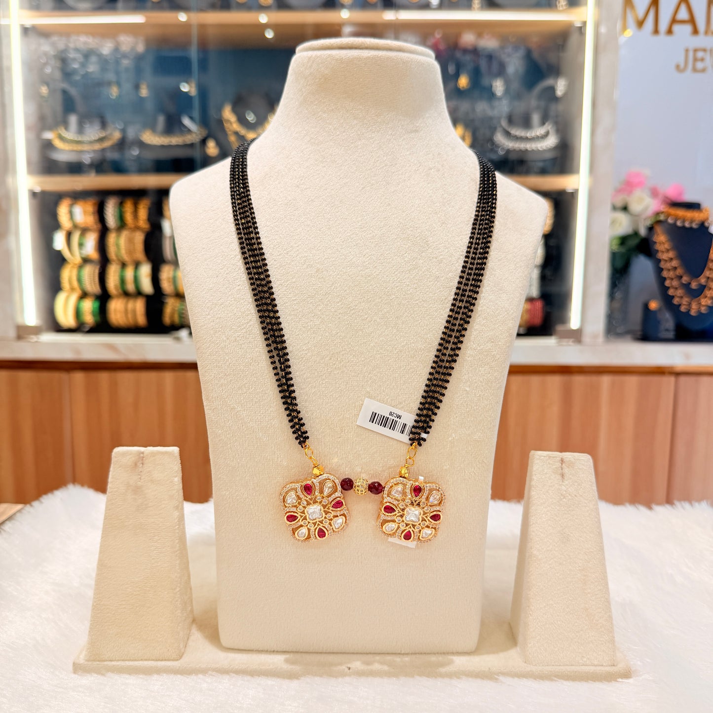 Kamakshi Mangalsutra - 4 line 36 Inch