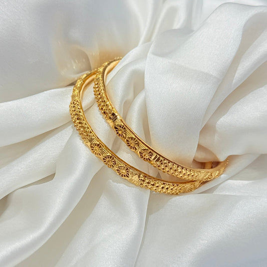 Pranvi Golden Bangle