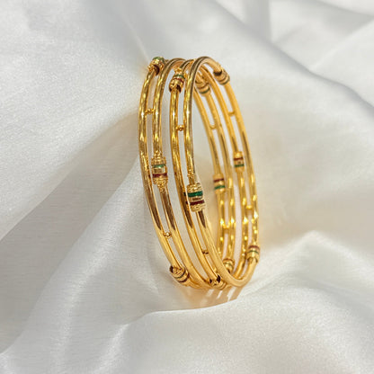 Swanandi Golden Bangle