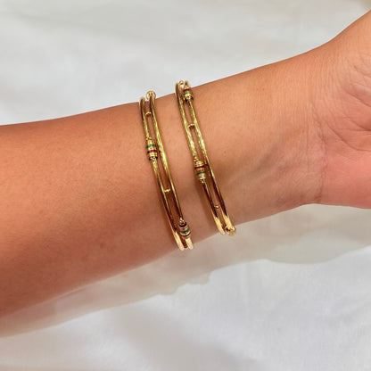 Swanandi Golden Bangle