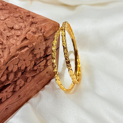 Vinita Golden Bangle