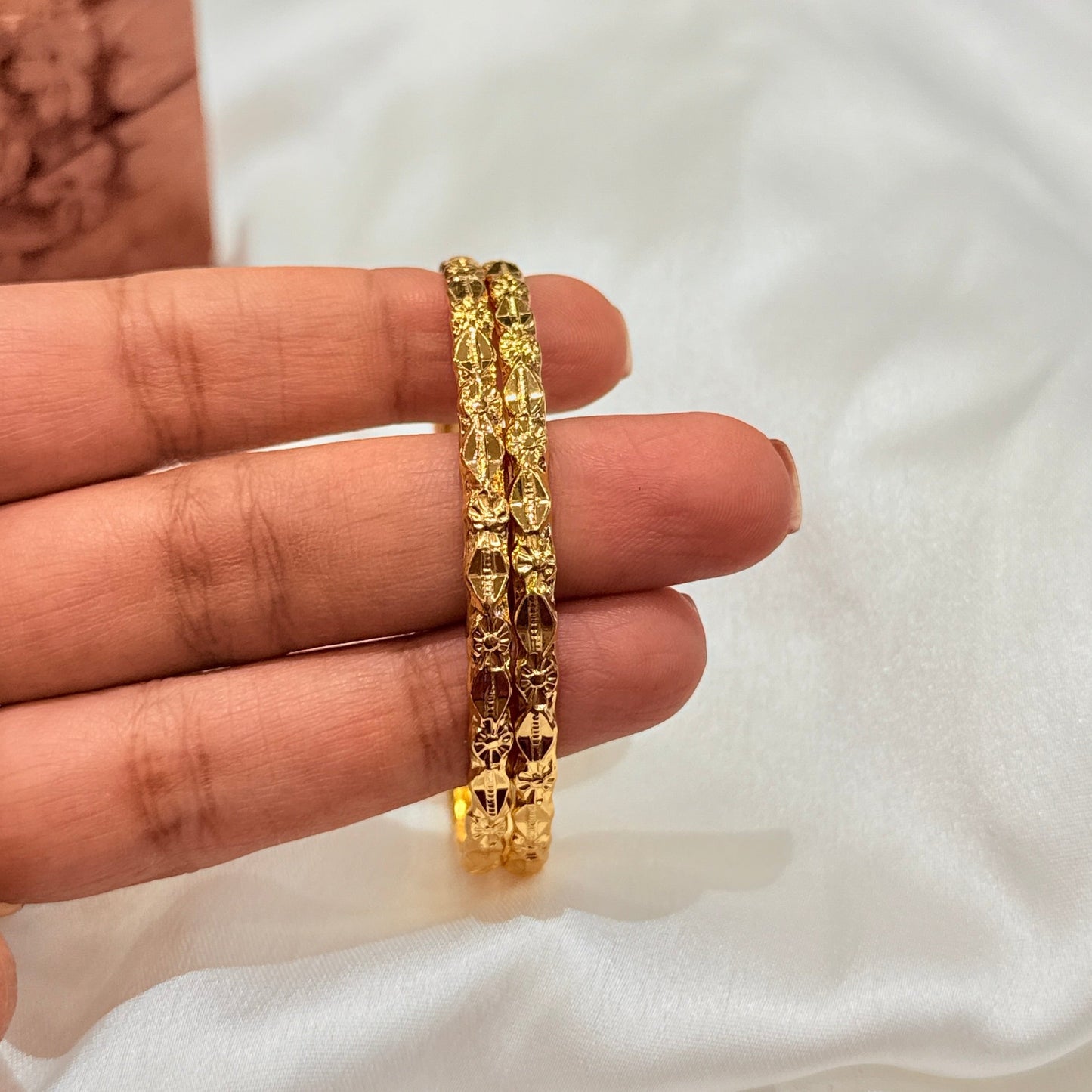 Vinita Golden Bangle