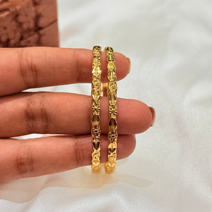 Vinita Golden Bangle