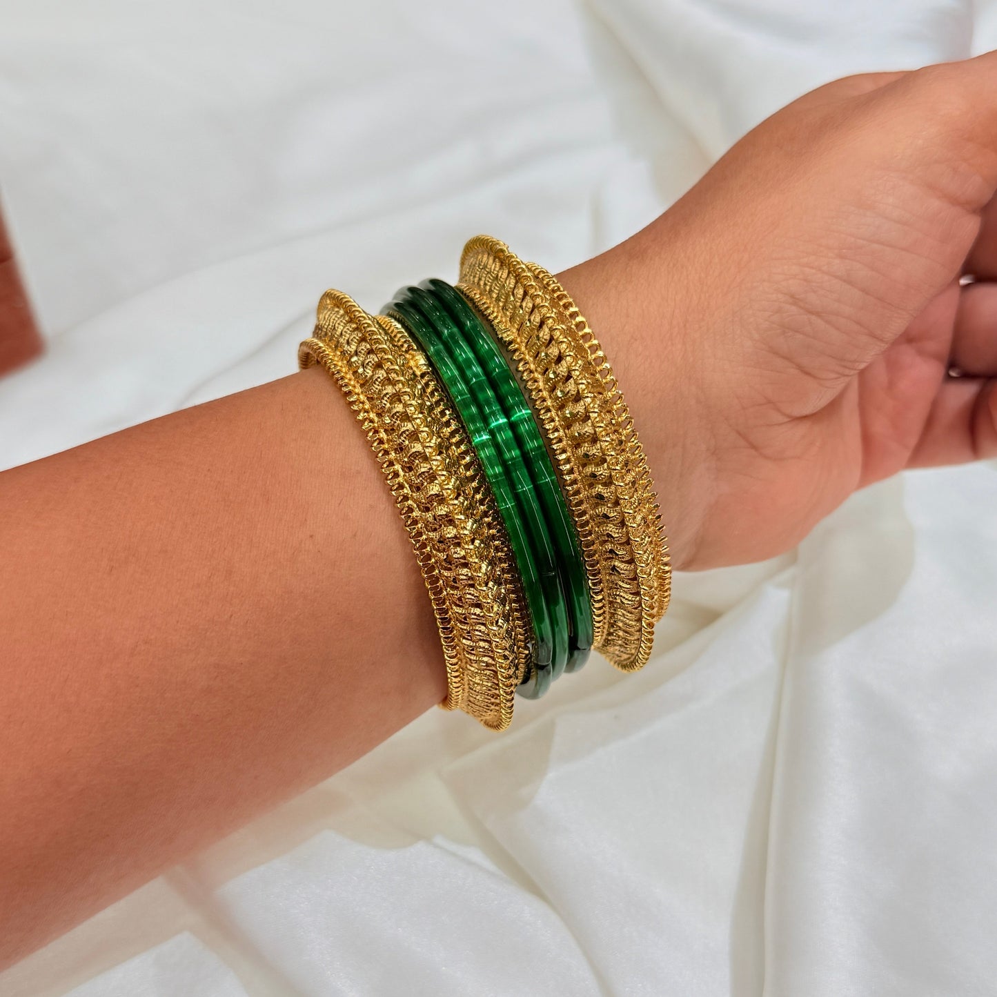 Yuga Golden Tode Bangle