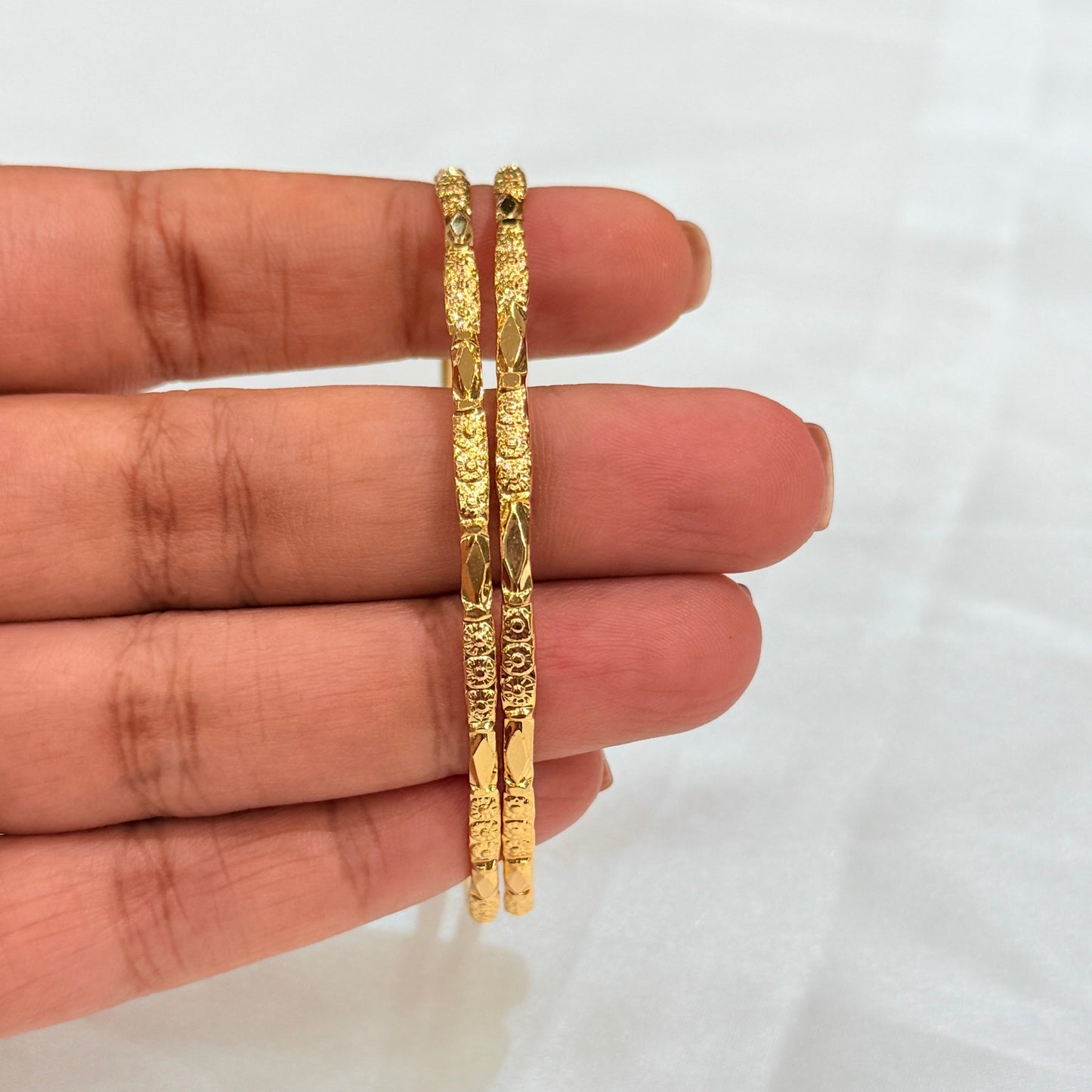 Ishita Golden Bangle