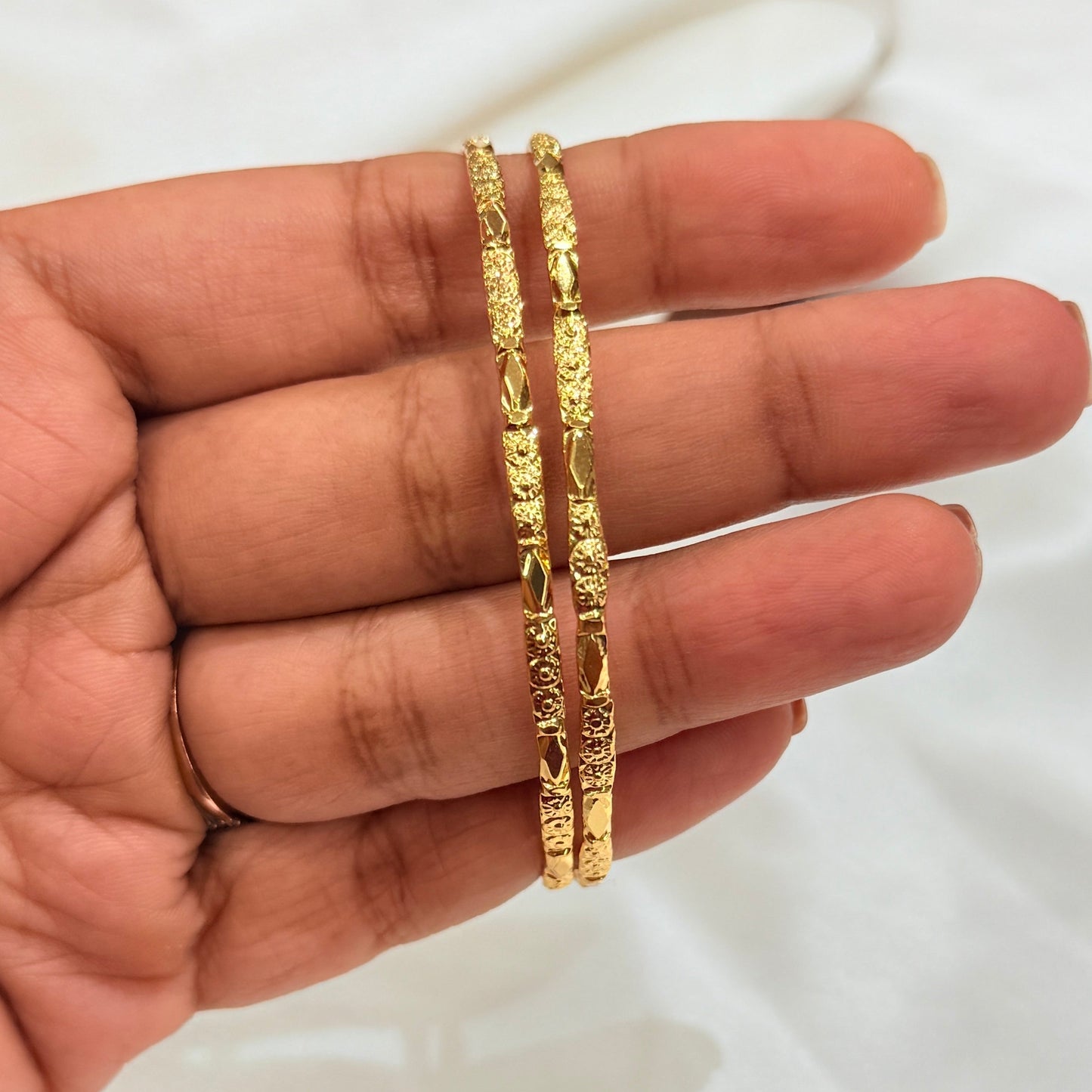 Ishita Golden Bangle