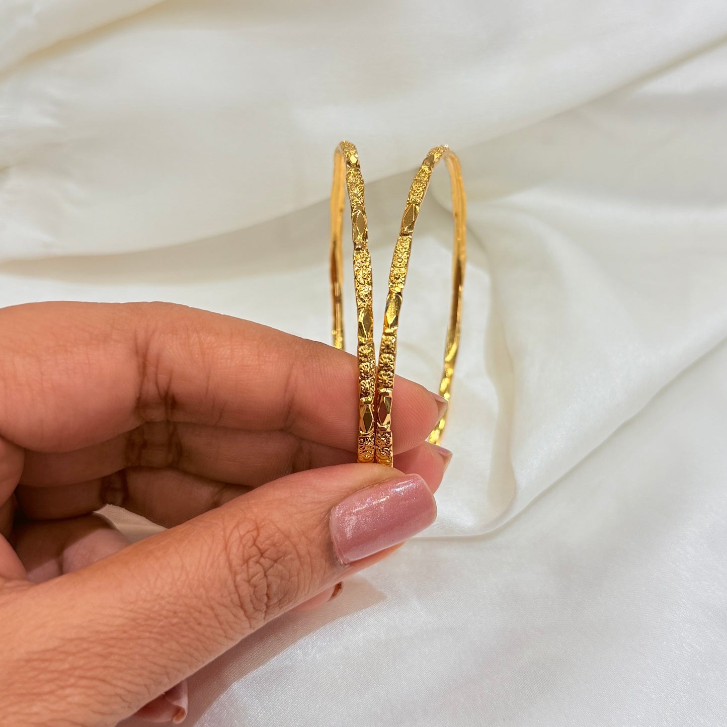 Ishita Golden Bangle