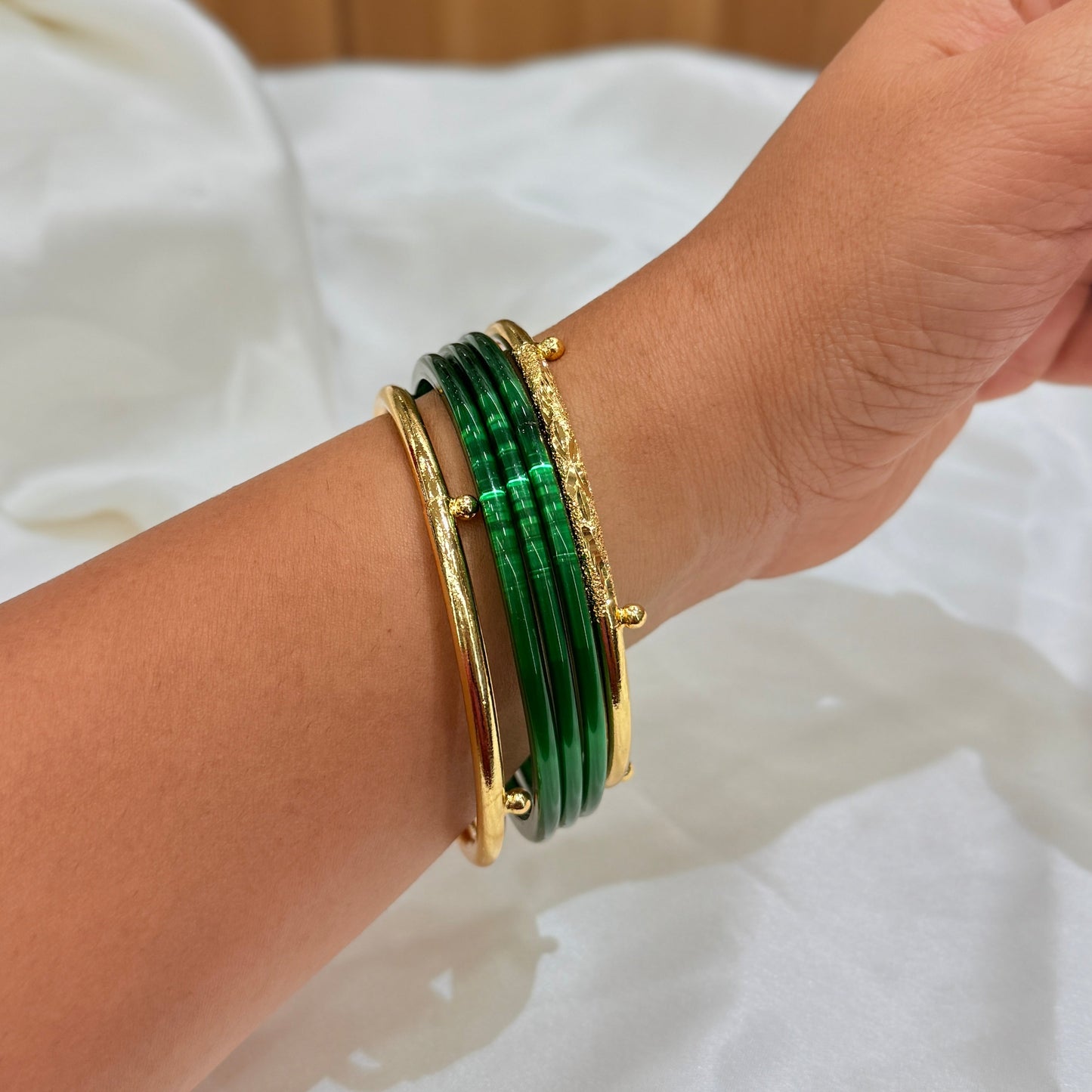 Adnya Golden bangle