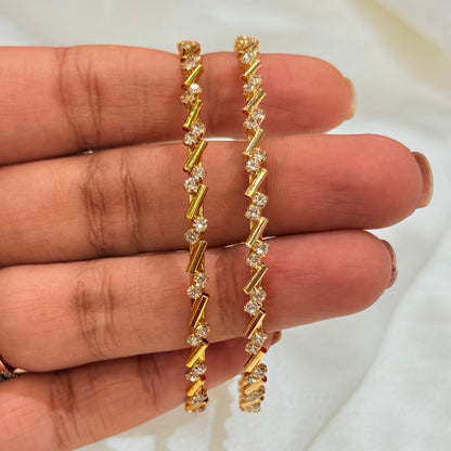 Saniya Golden Bangle