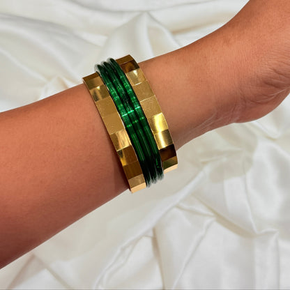 Priya Golden Patli Bangle