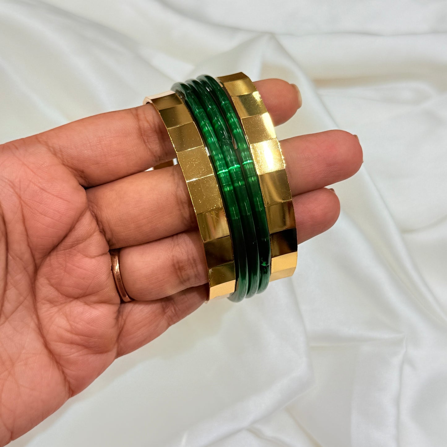 Priya Golden Patli Bangle