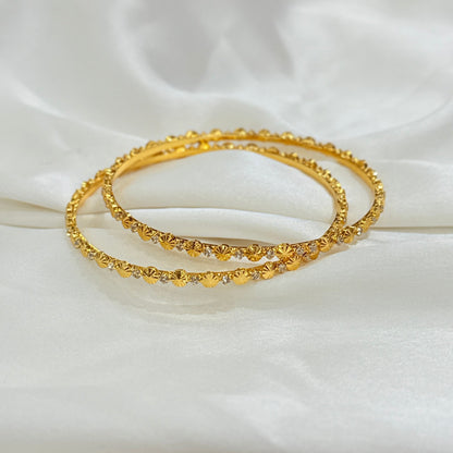 Leela Golden Bangle