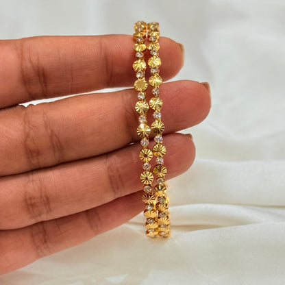 Leela Golden Bangle