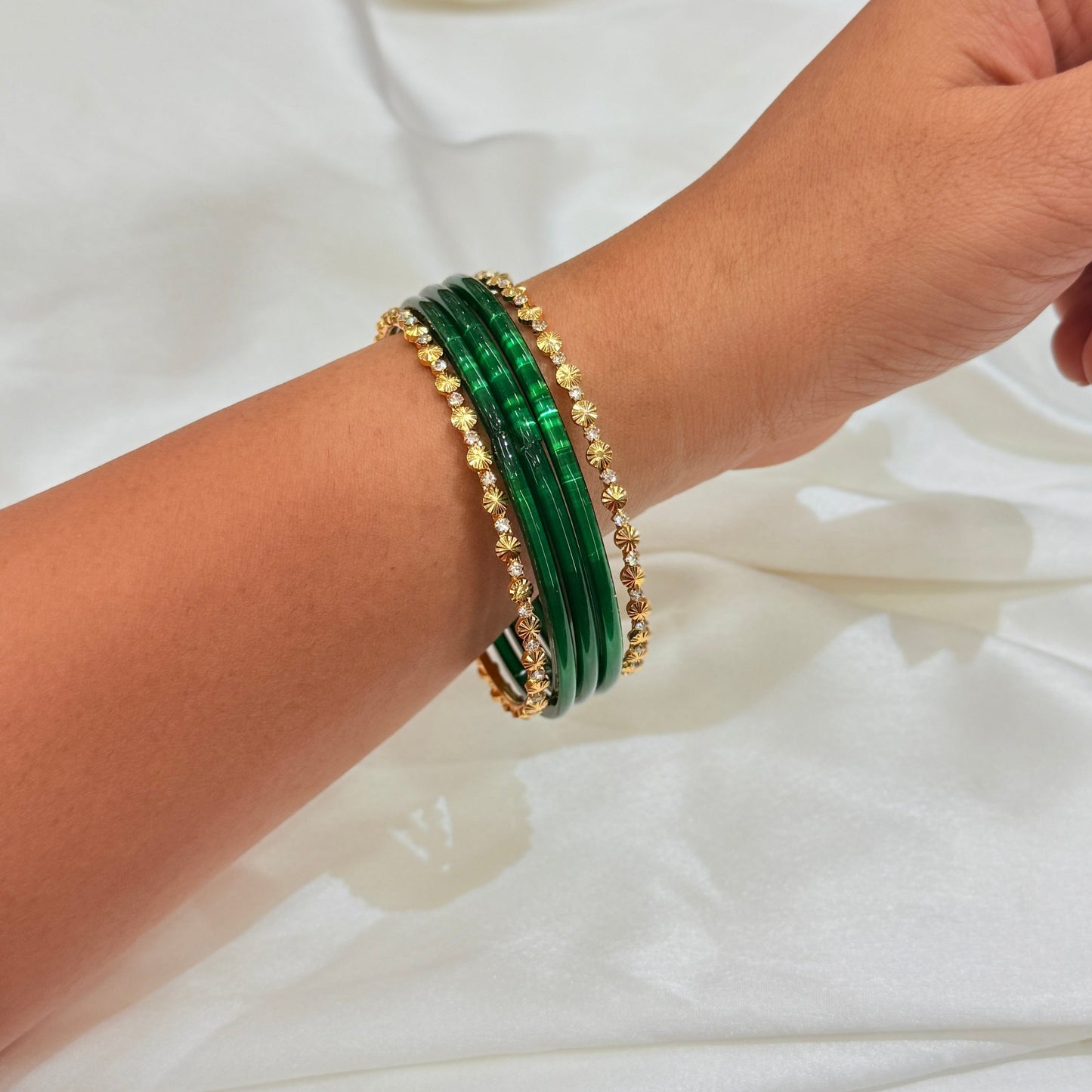 Leela Golden Bangle