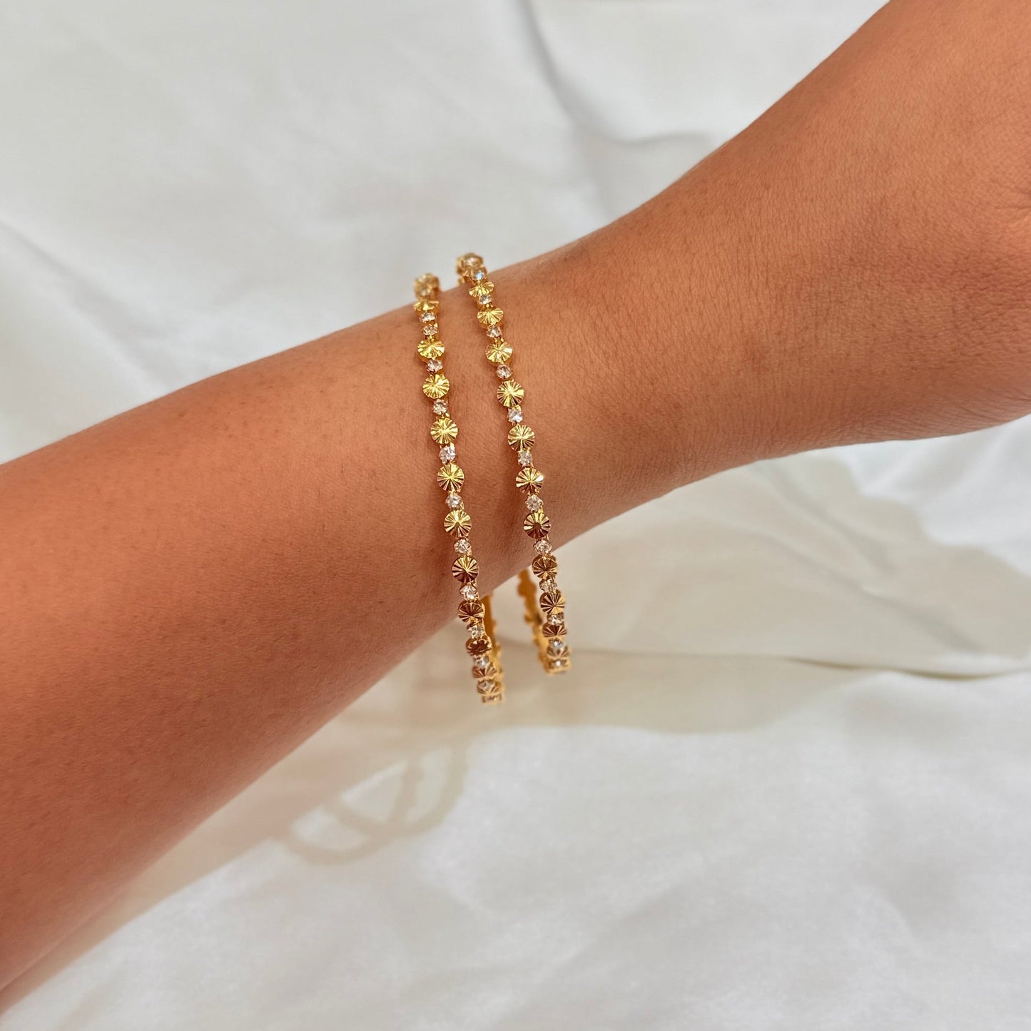 Leela Golden Bangle