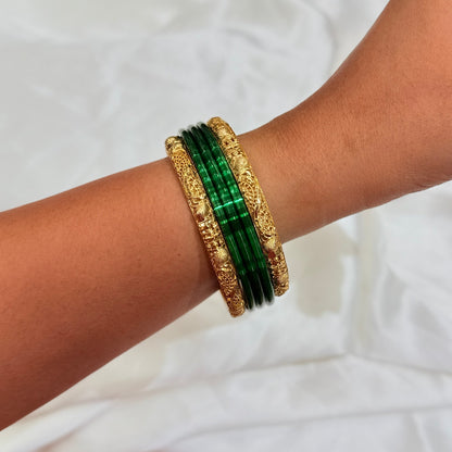 Rutvi Golden Bangle