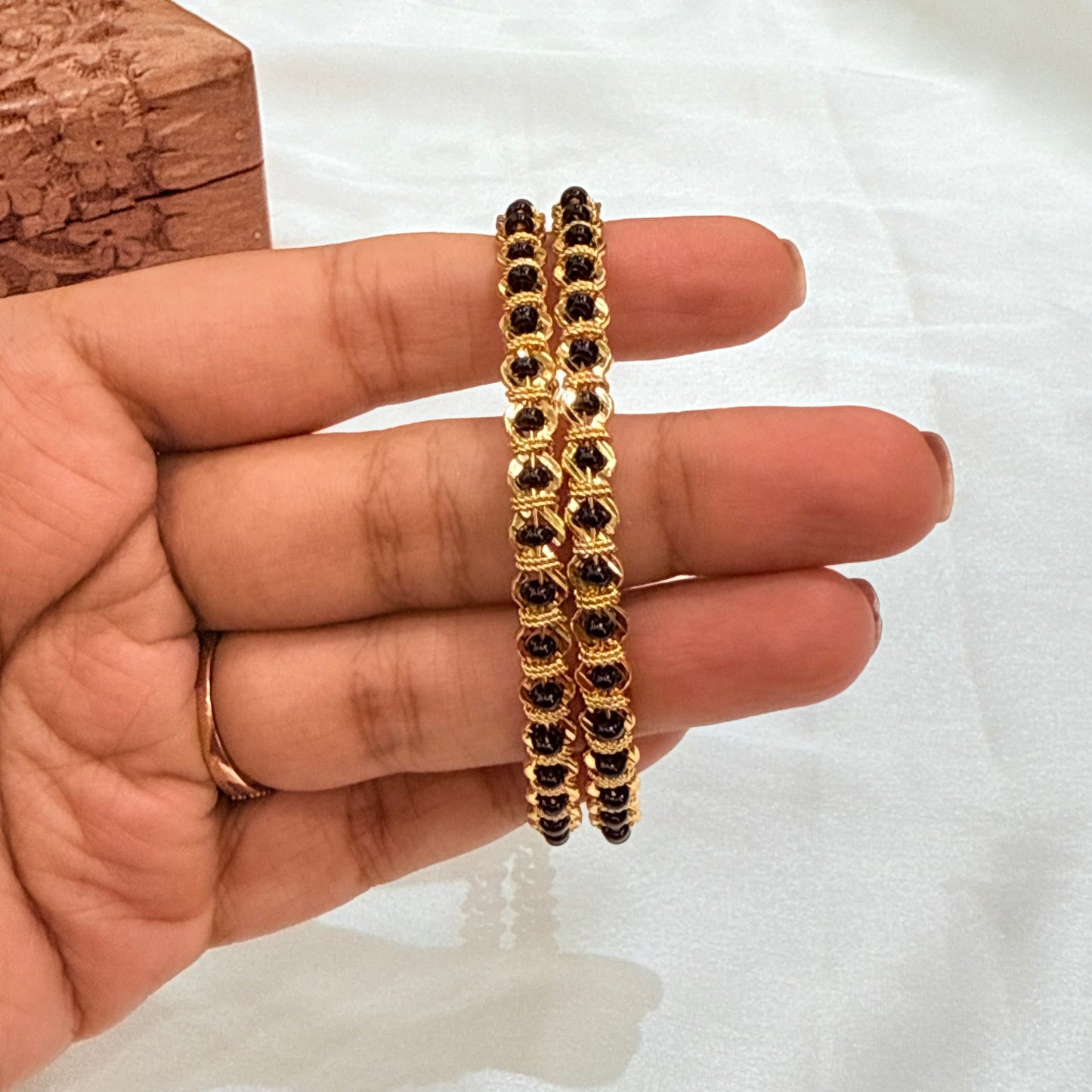 Ruhani Pirduka Golden Bangle GB337