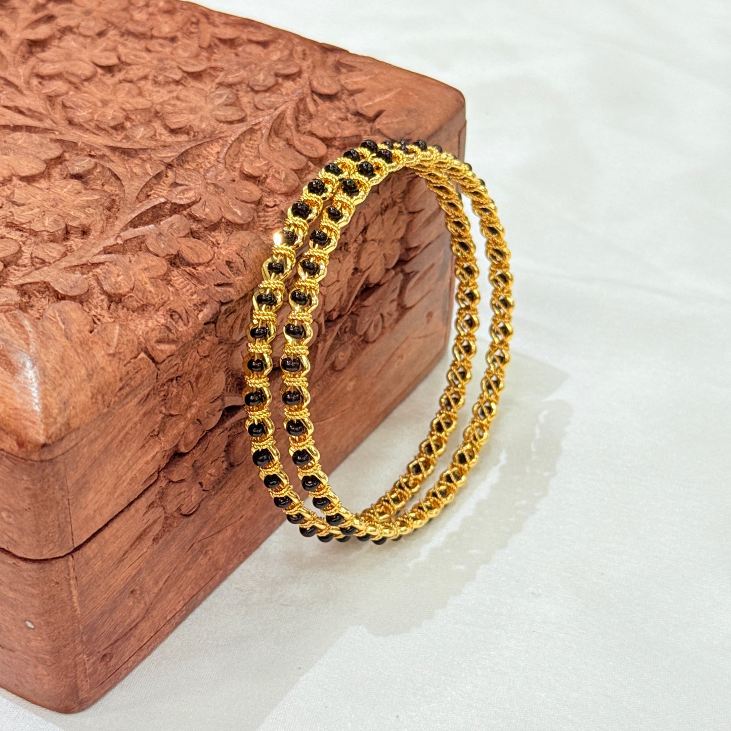 Ruhani Pirduka Golden Bangle GB337