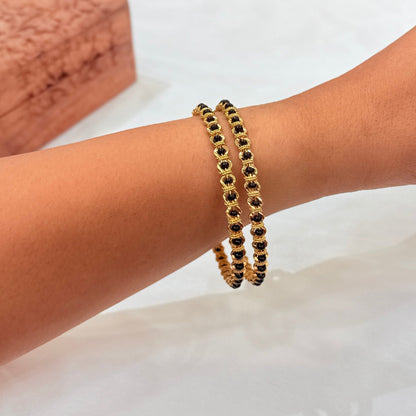 Ruhani Pirduka Golden Bangle GB337