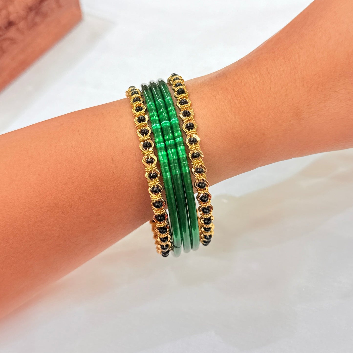 Ruhani Pirduka Golden Bangle GB337