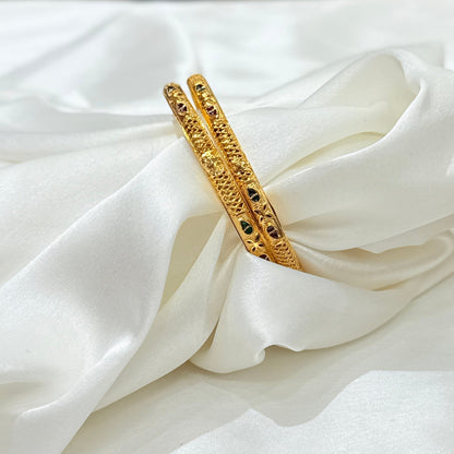 Drashti Meenakari Golden Bangle