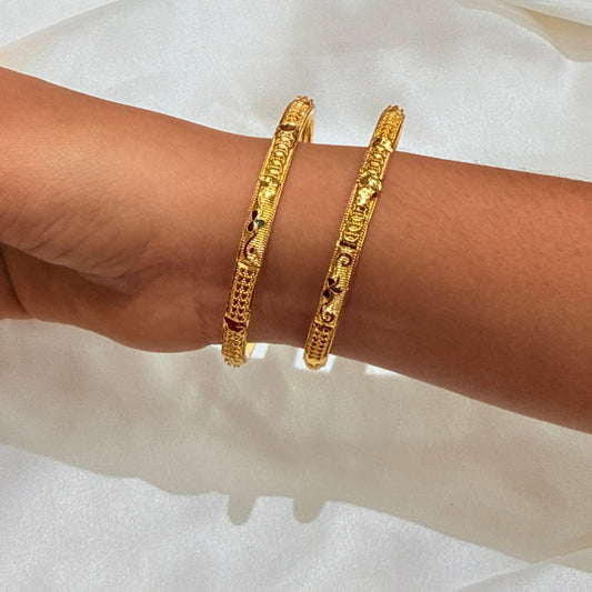 Radhika Golden Bangle