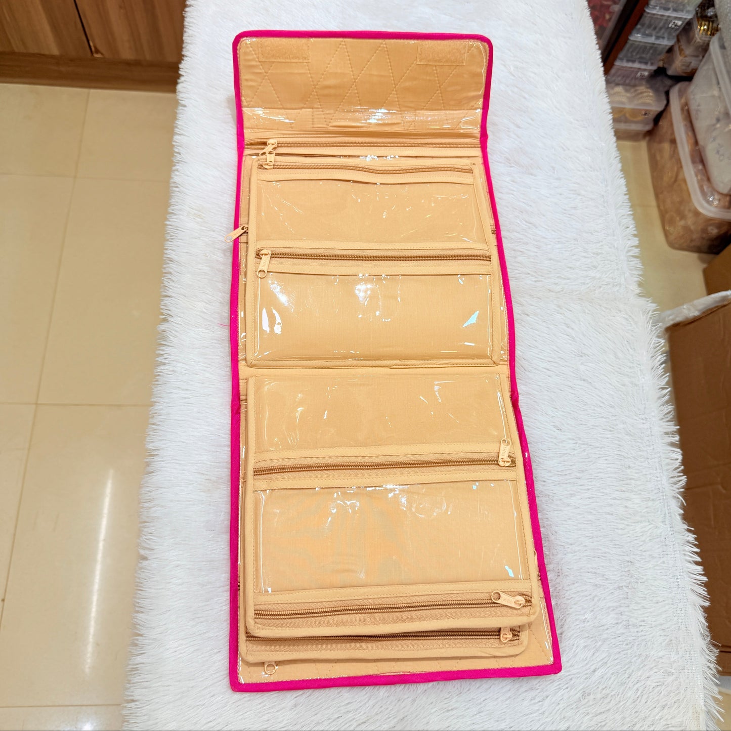 Vedika Jewellery Organiser - Pink