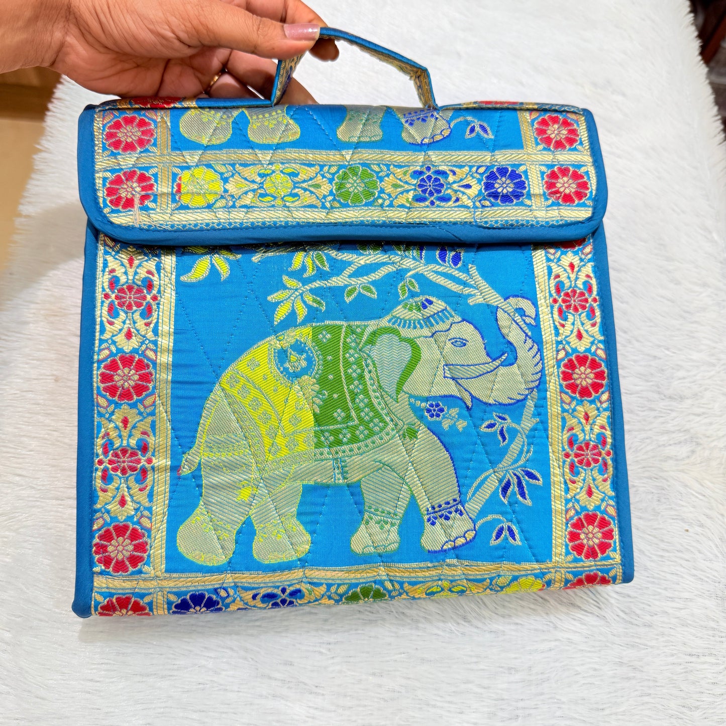 Vinita Jewellery Organiser - Turquoise