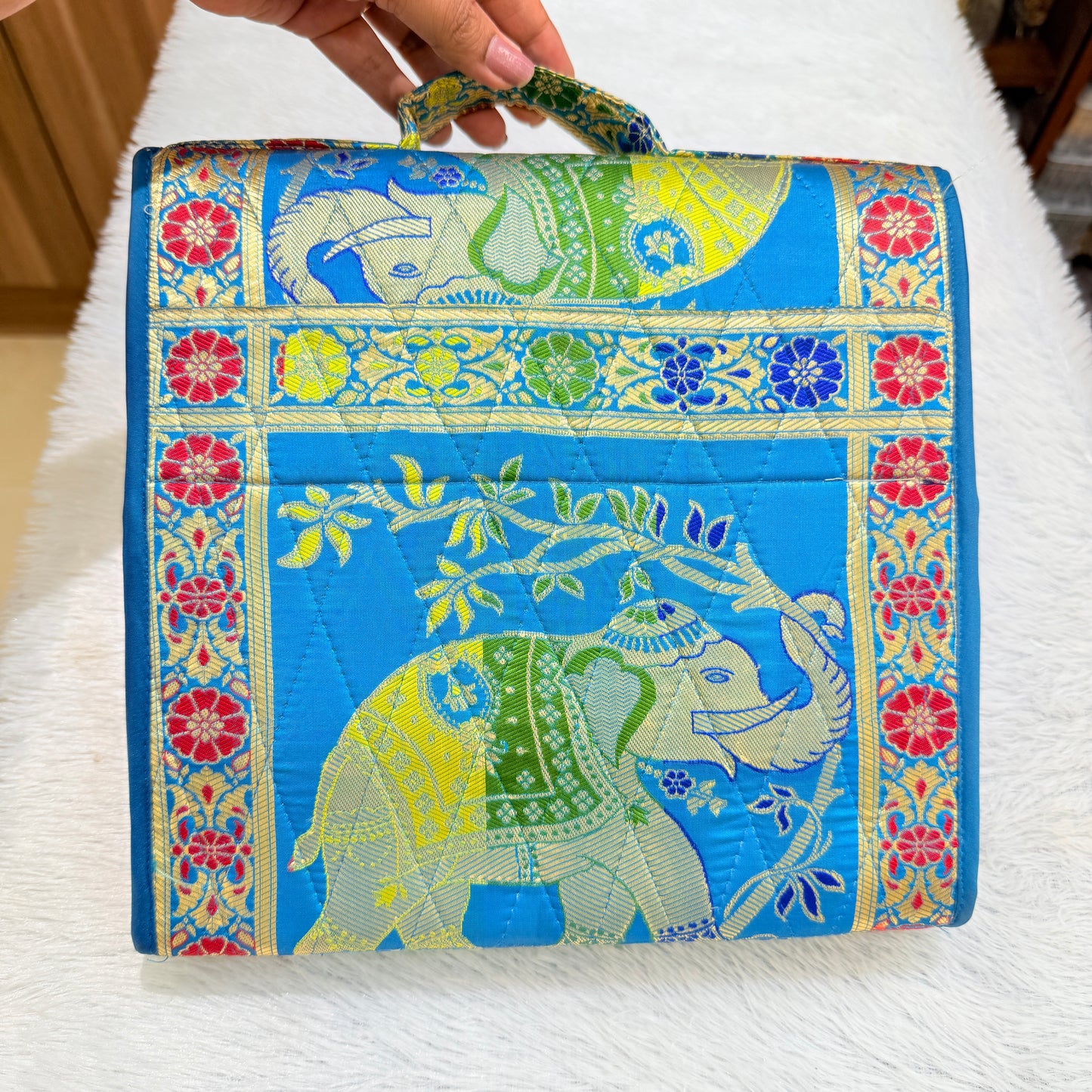 Vinita Jewellery Organiser - Turquoise