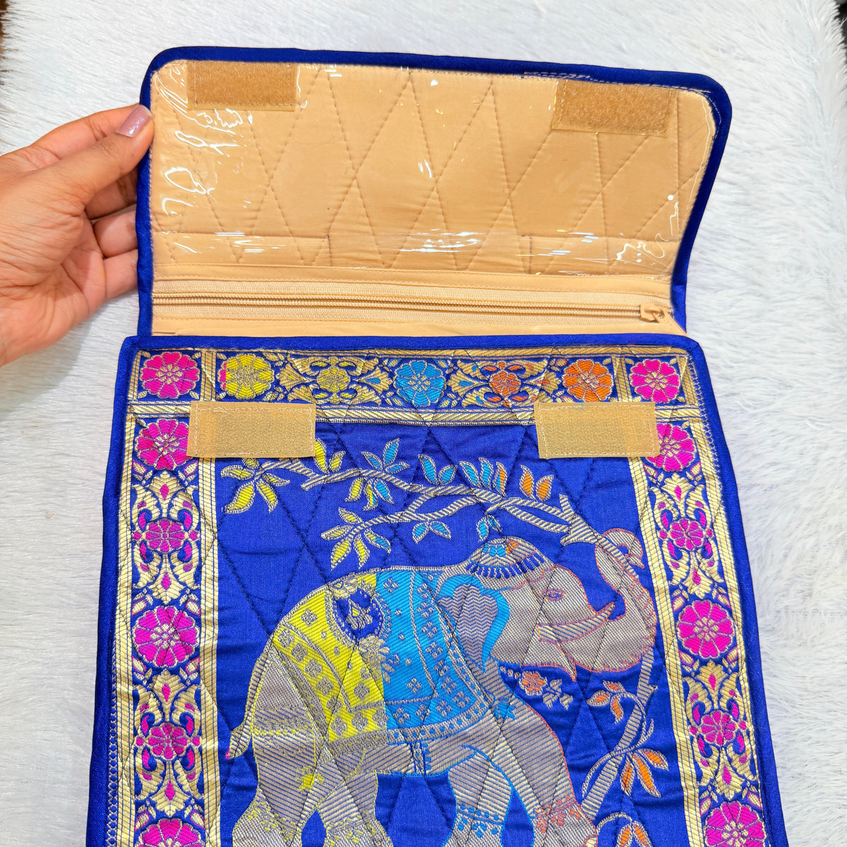 Anvi Jewellery Organiser - Blue