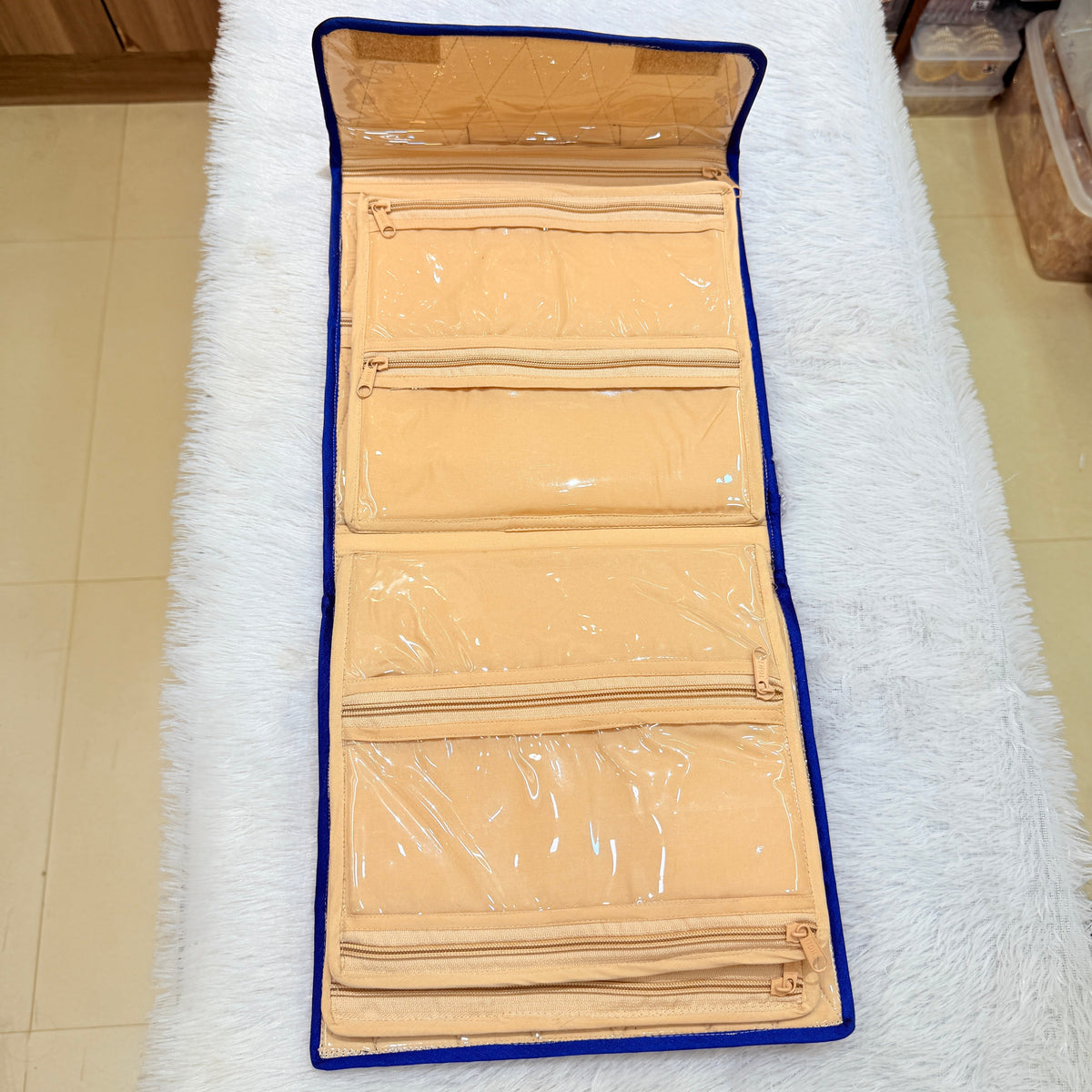 Anvi Jewellery Organiser - Blue