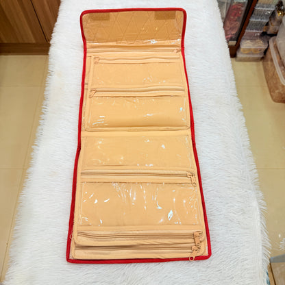 Rajvi Jewellery Organiser- Red