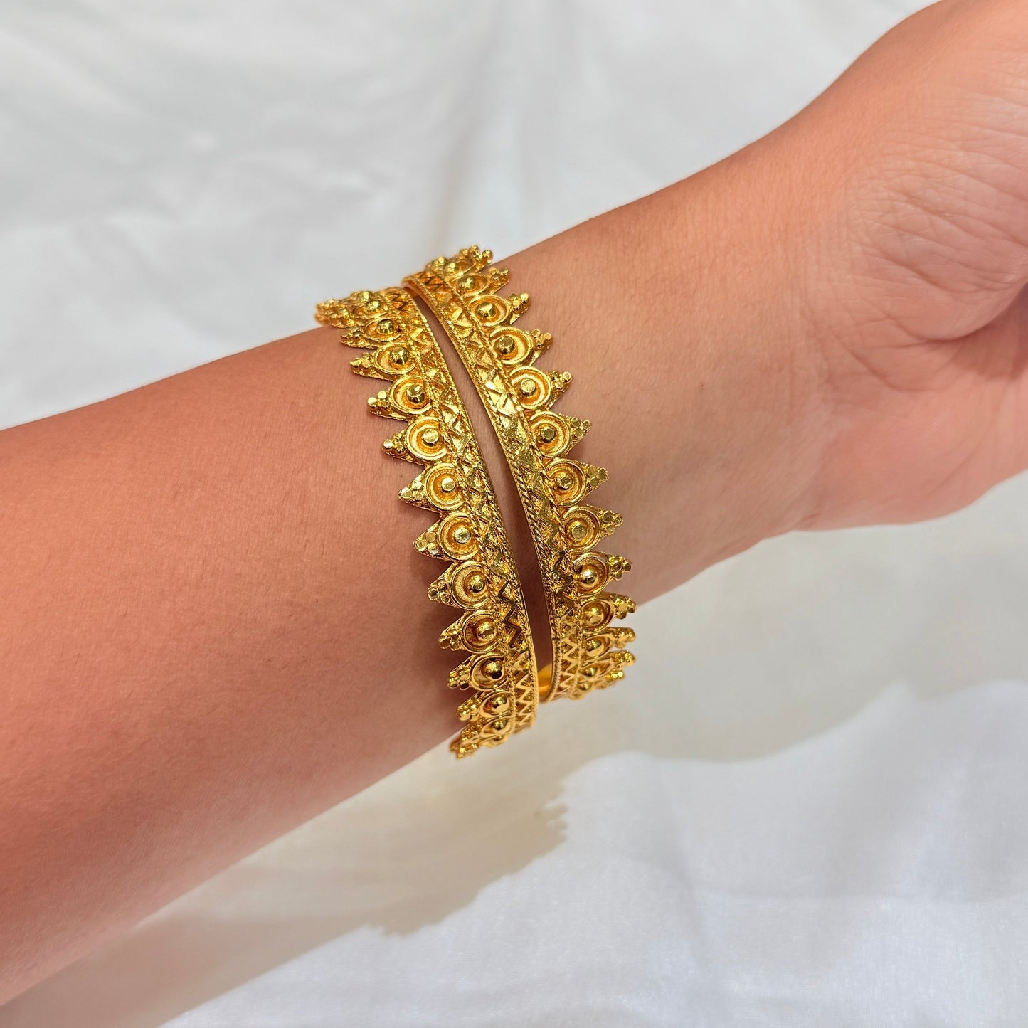 Anagha Pichodi Golgen Bangle