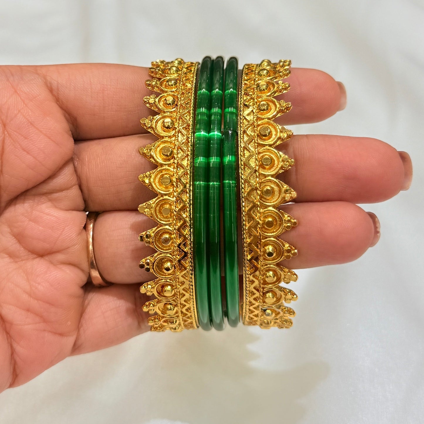 Anagha Pichodi Golgen Bangle