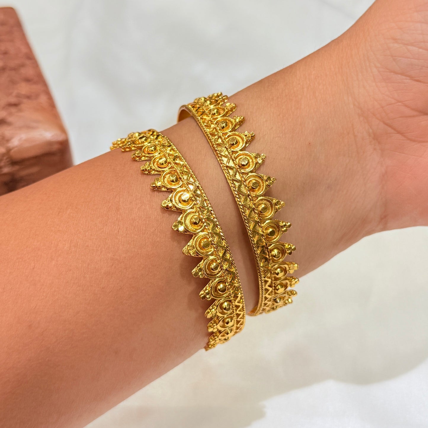 Anagha Pichodi Golgen Bangle