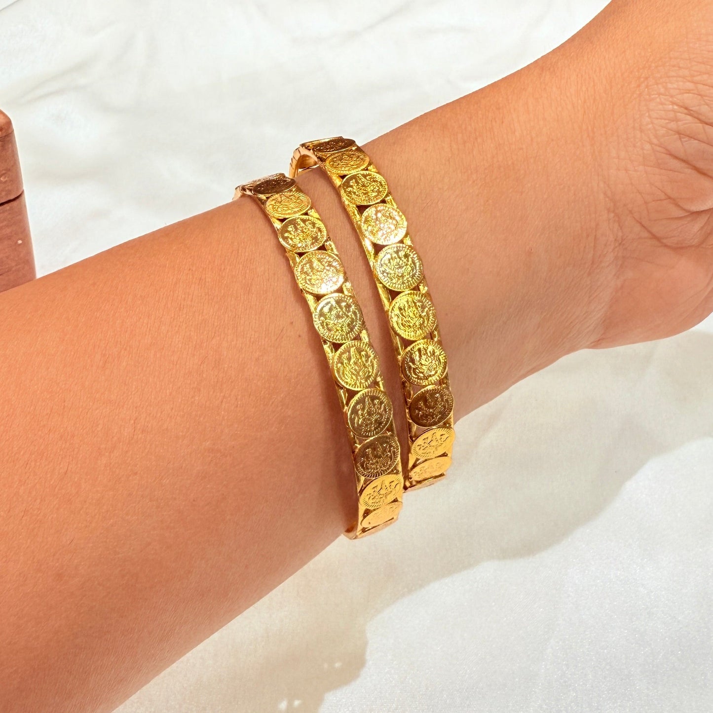 Vijaya Laxmi Golden Bangle
