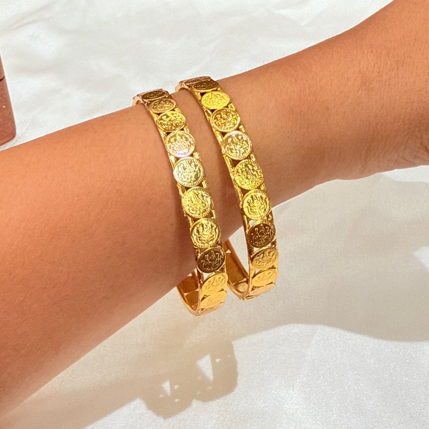Vijaya Laxmi Golden Bangle
