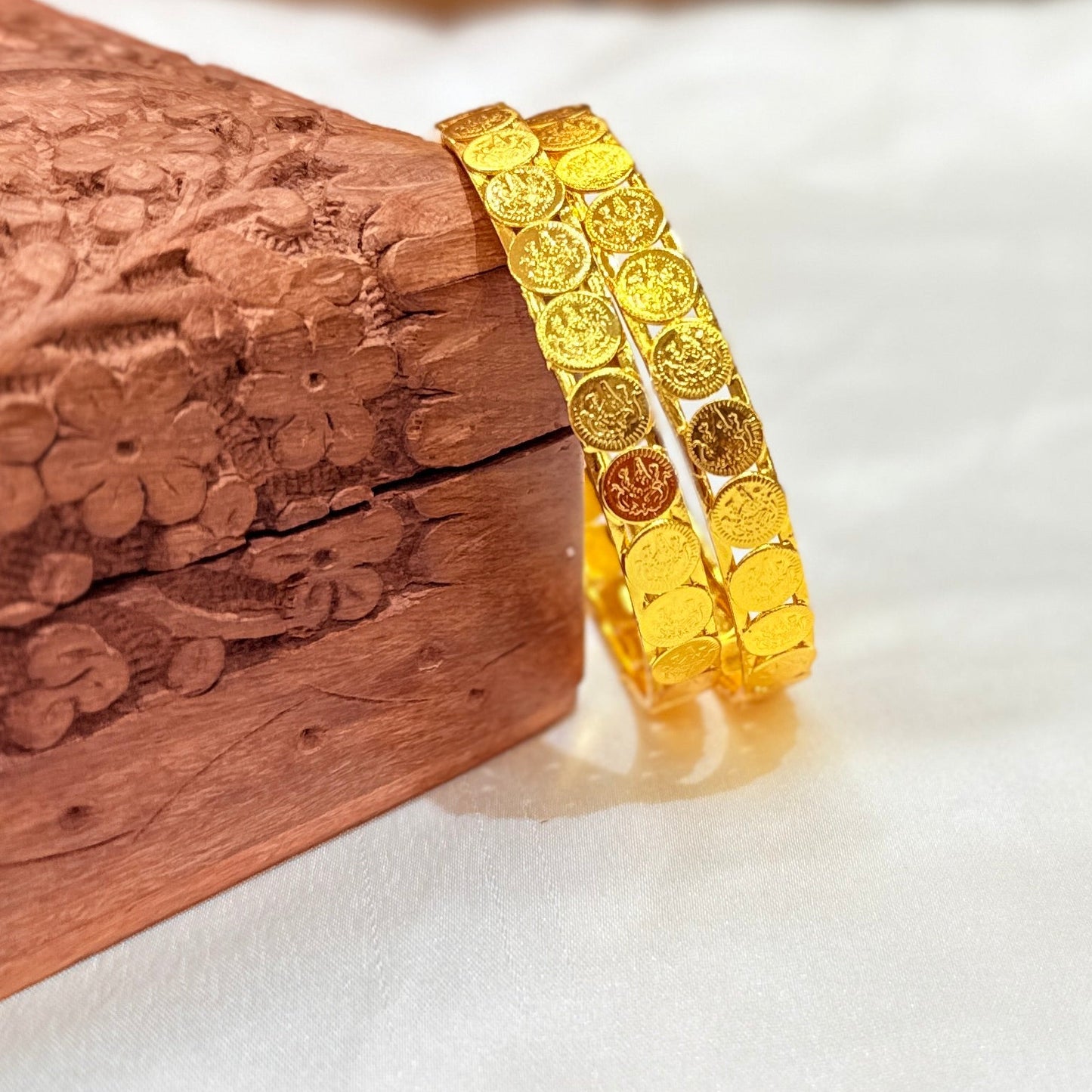 Vijaya Laxmi Golden Bangle