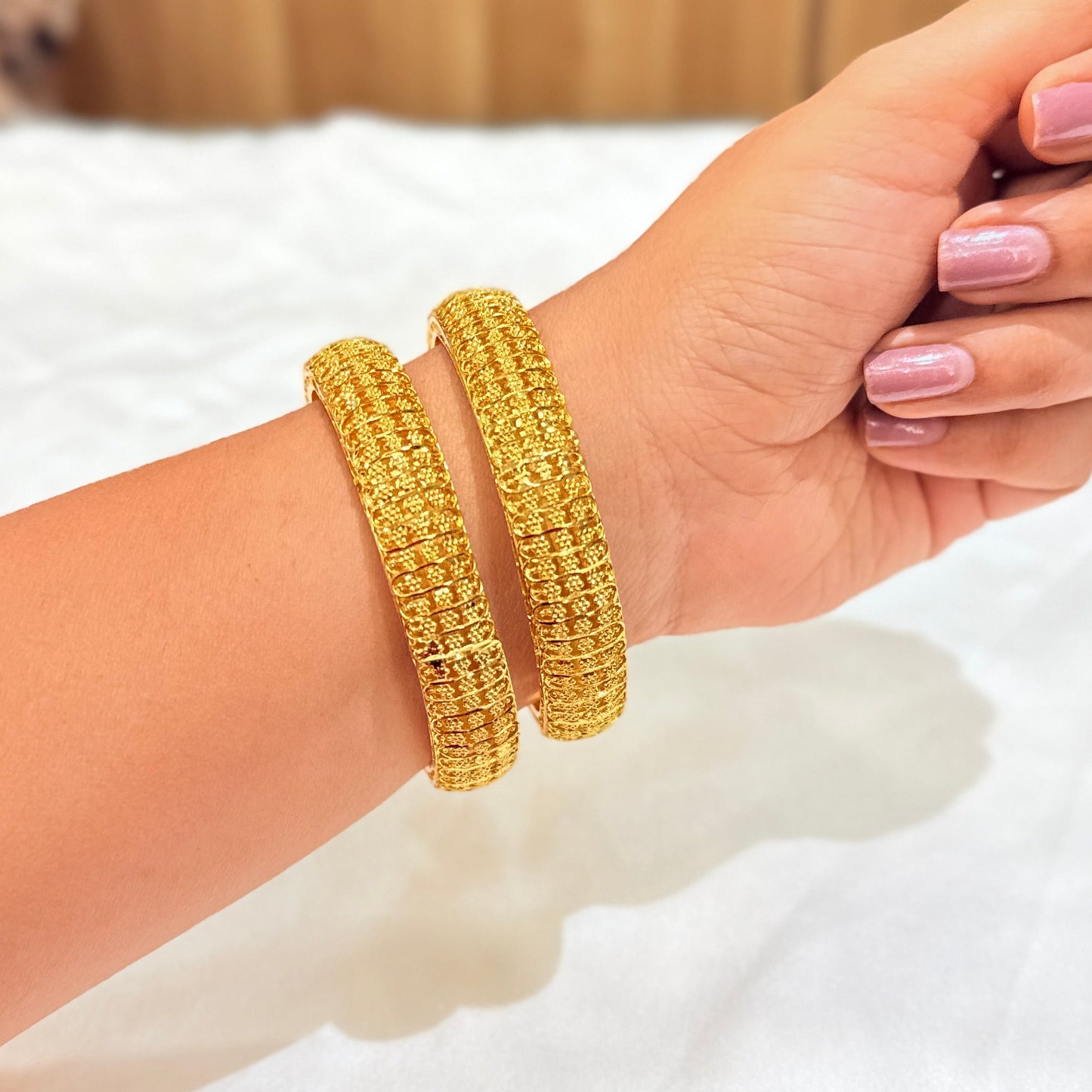 Tanya Golden Bangle