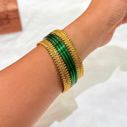 Nivya Double Sided Pichodi Bangle GB673