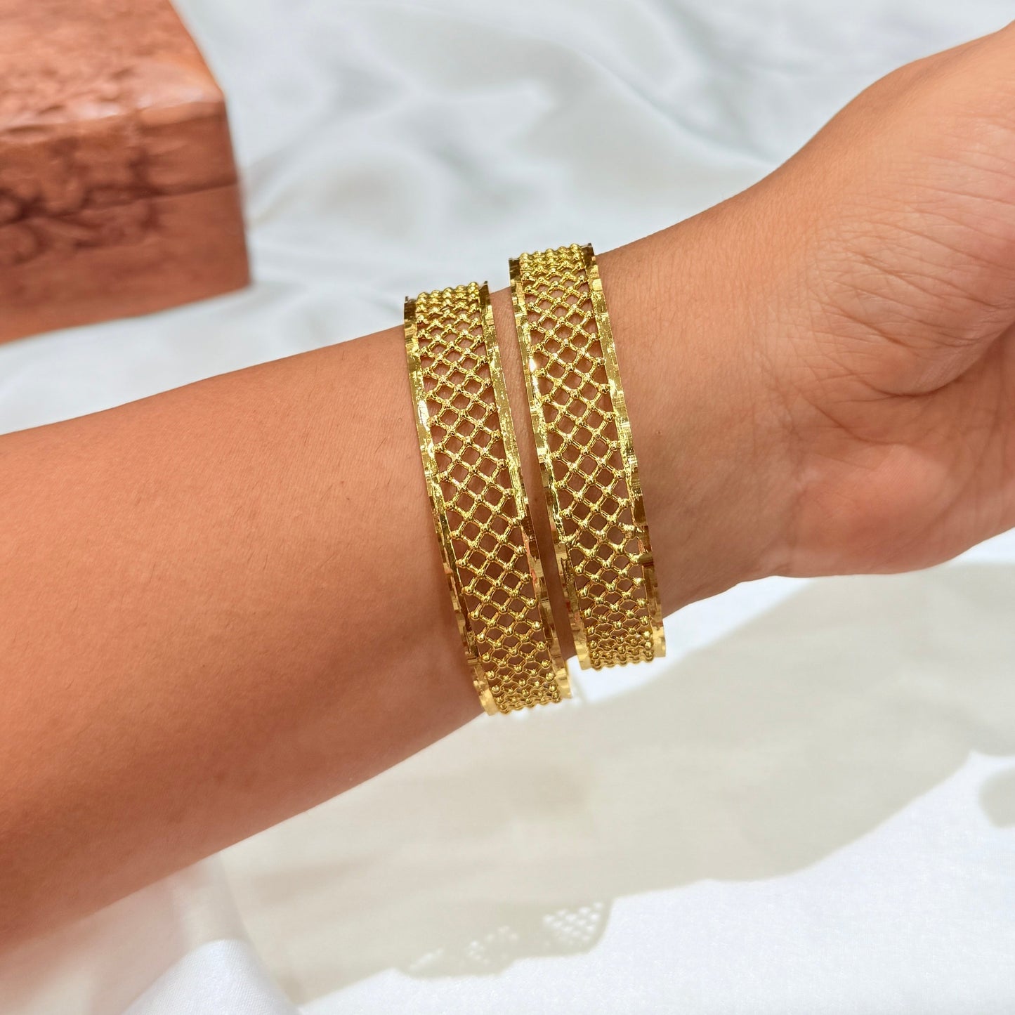 Golden Bangle GB696
