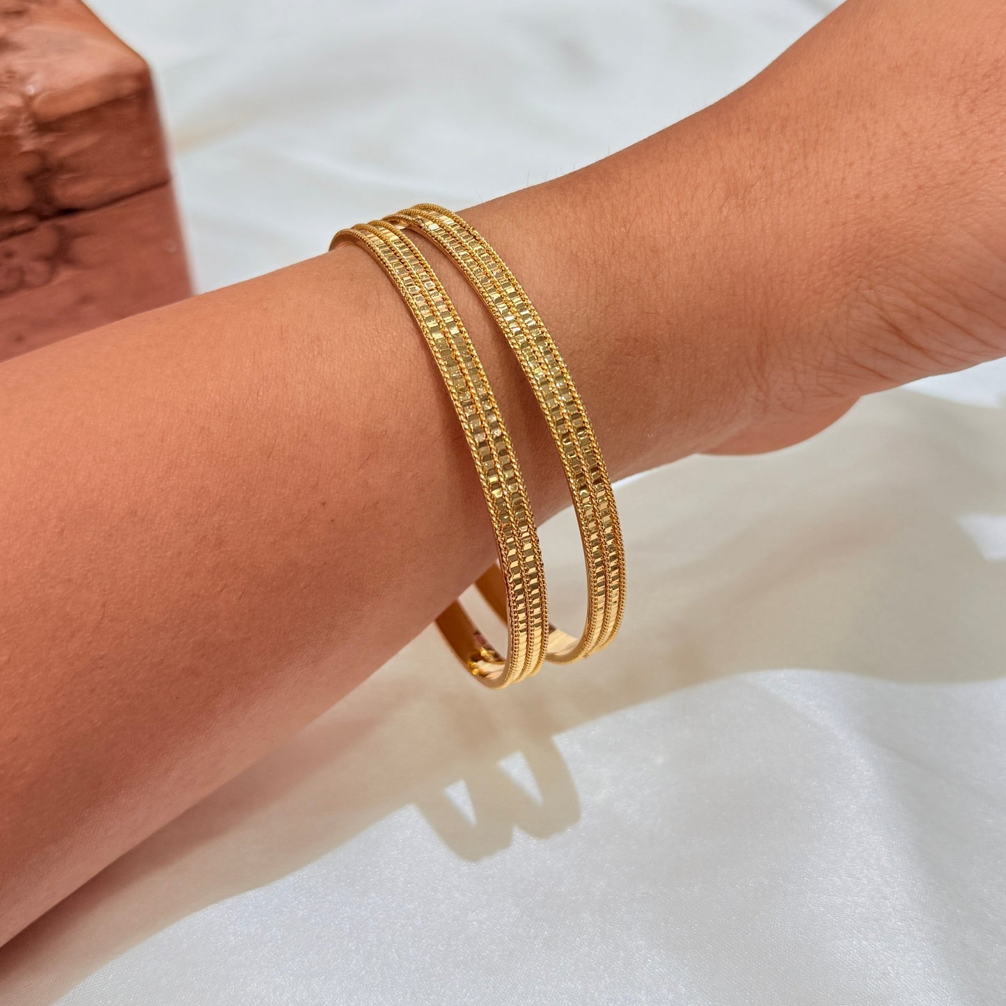 Rasika Golden Bangle GB615