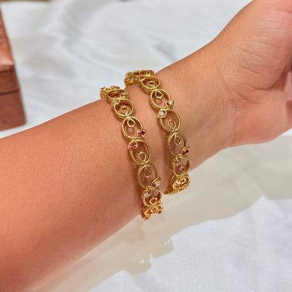 Vamika Golden Bangle