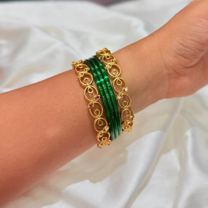 Vamika Golden Bangle